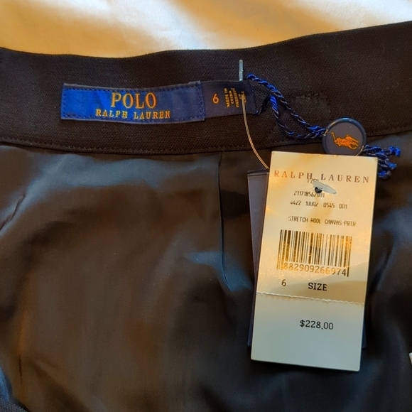 Polo Ralph Lauren Women's black Size 6 skirt. - Picture 9 of 16